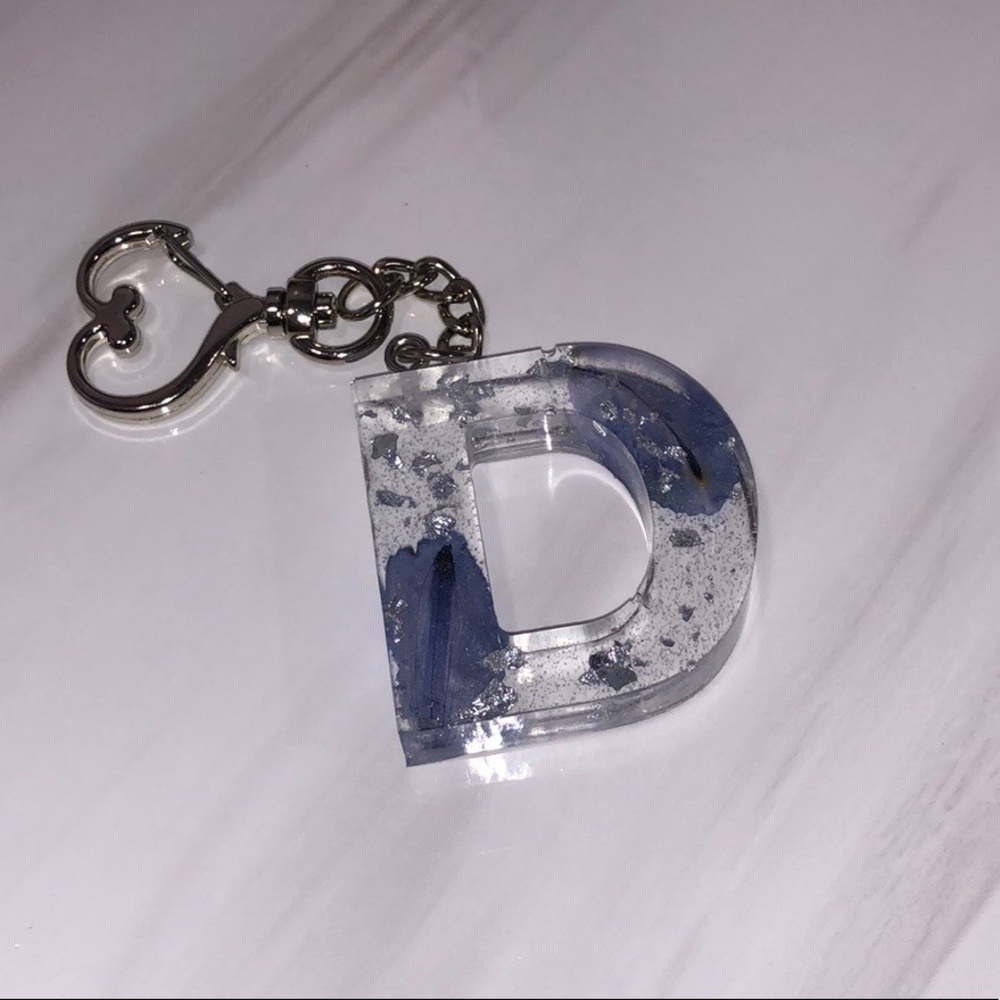 Handmade Letter Keychain